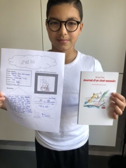 Samy a lu le Journal d'un chat assassin