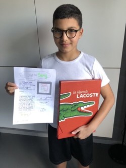 Samy a lu La Légende Lacoste