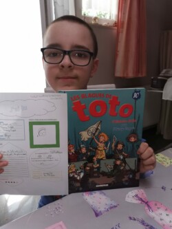 Nathan a lu Les Blagues de Toto n°10